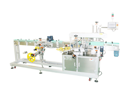 底面雙側面不干膠貼標機