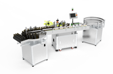 全自動圓瓶貼標機